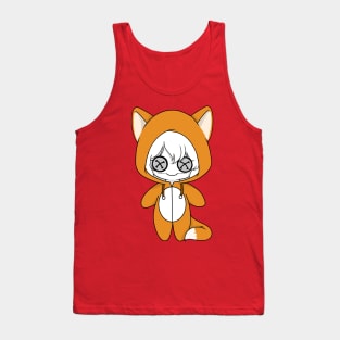 creepypasta zero fox costume doll Tank Top